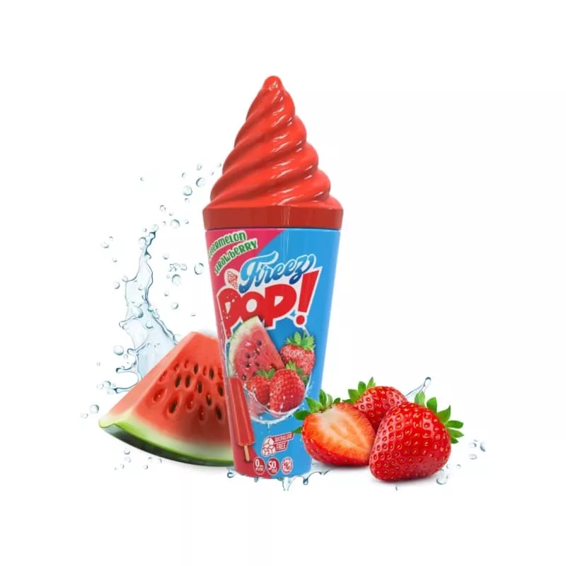 E-liquid Watermelon Strawberry - E-cone Freez Pop