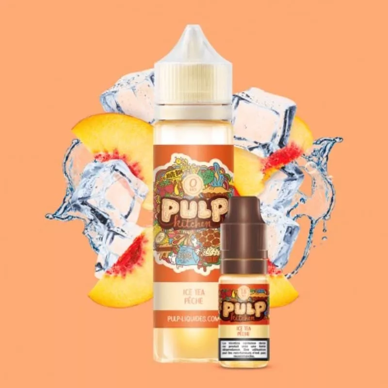 E-liquid Ice Tea Pêche - Pulp
