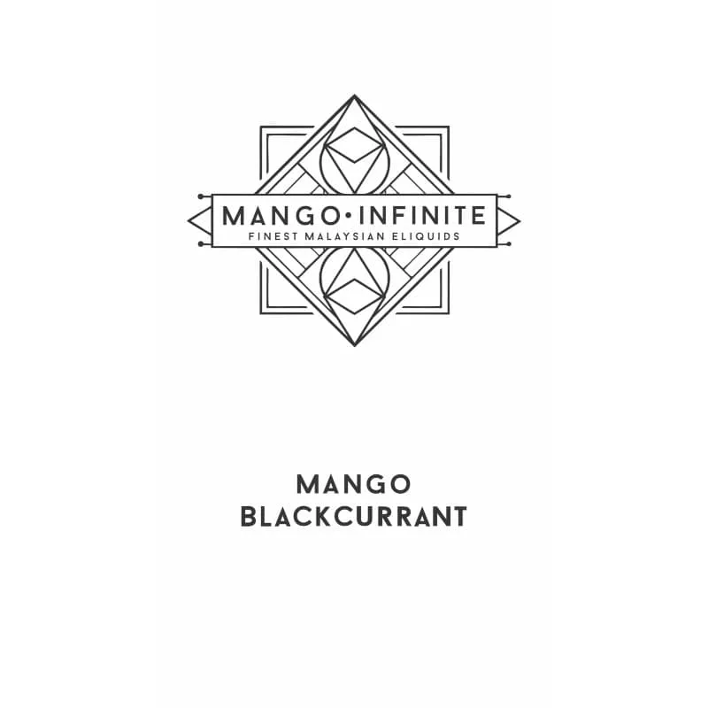 E-liquid Mango Blackcurrant