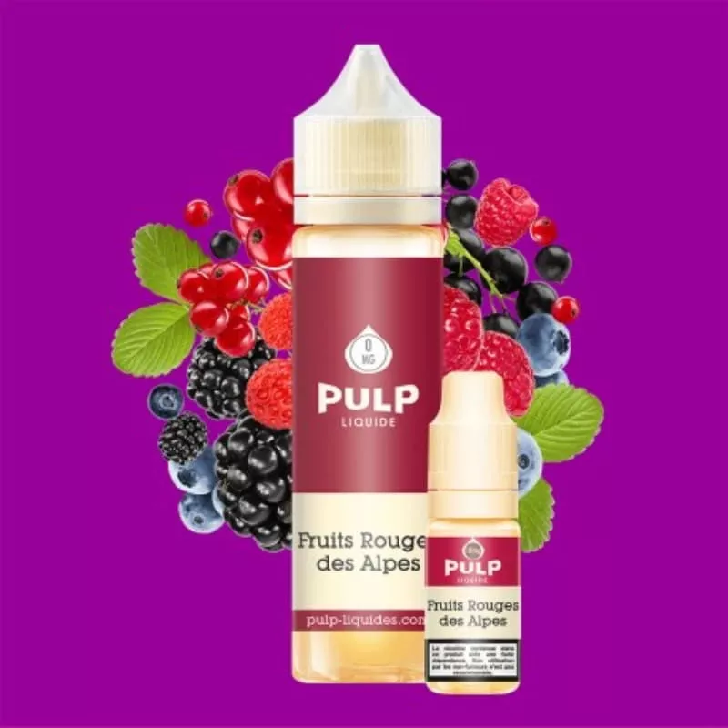 E-liquid Fruits rouges des Alpes - Pulp