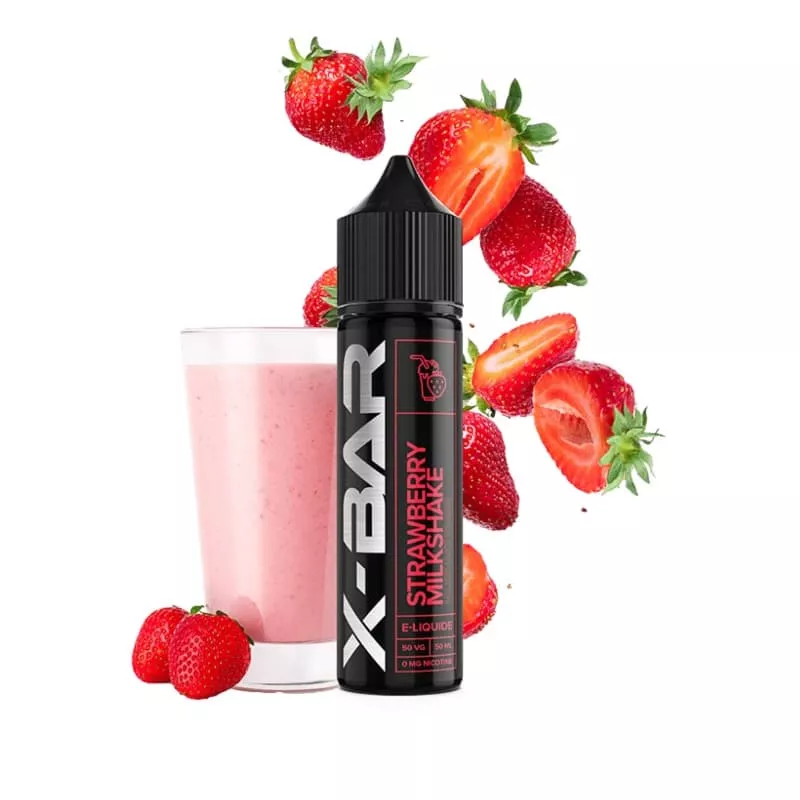 E-liquid Strawberry Milkshake - X-Bar
