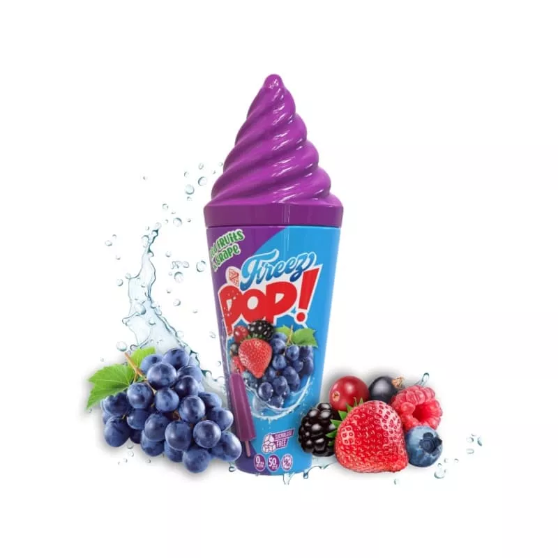 E-liquid Grape Red Fruits - E-cone Freez Pop