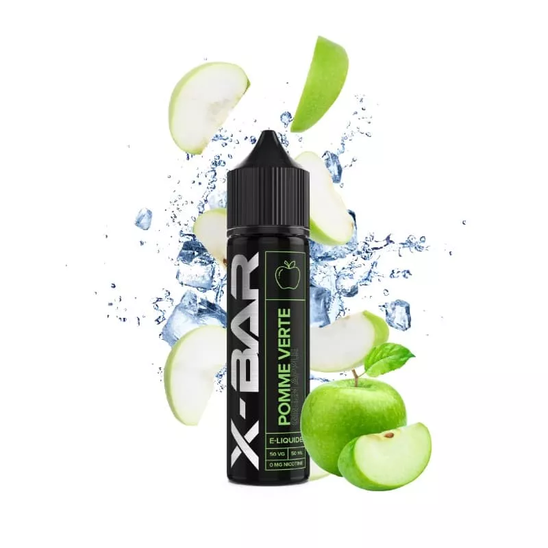 E-liquid Green Apple - X-Bar